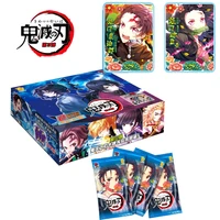 japanese anime demon slayer kimetsu no yaiba cards tcg game cards children table game toys gift for family christmas