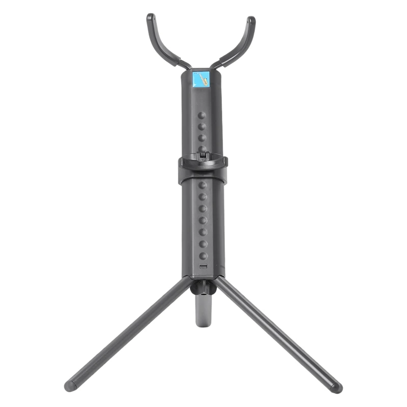 

Hot AD-Portable Foldable Sax Holder Stand With Metal Leg Base Foldable For Alto Saxophone