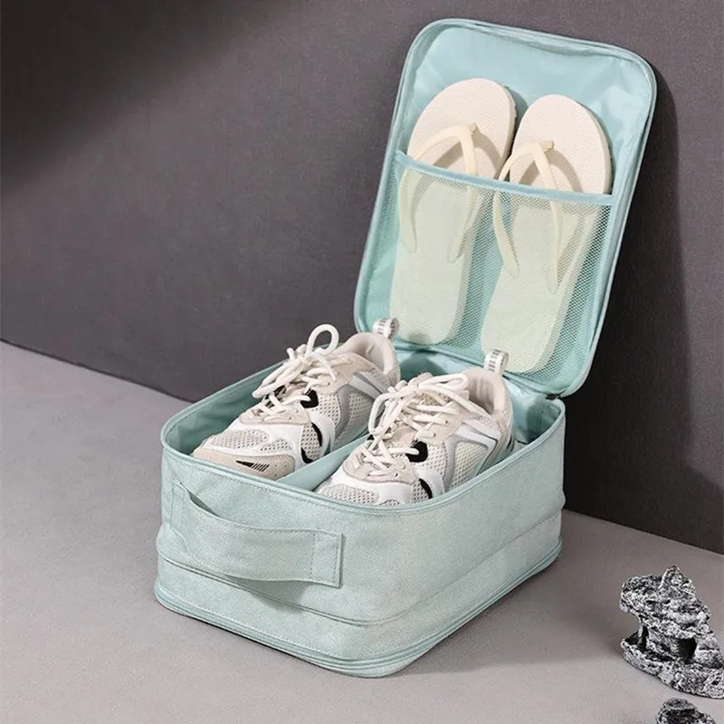 

Высококачественная Бытовая сумка для хранения для обуви портативное нижнее белье многослойная Чехол Органайзер для гардероба многофункциональный контейнер для хранения