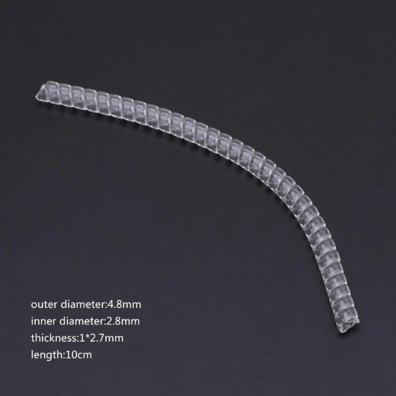 

Ring Size Adjuster for Loose Ring Unique Design Clear Plastic Ring Tightener
