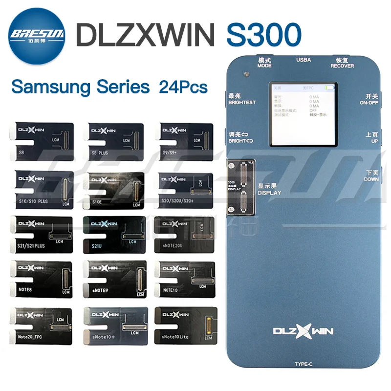 

DLZXWIN DL S300 экран iTestBox для iPhone 6-12promax 13 13mini Huawei Samsung Серия ЖК-экран True Tone 3D сенсорный тестовый инструмент