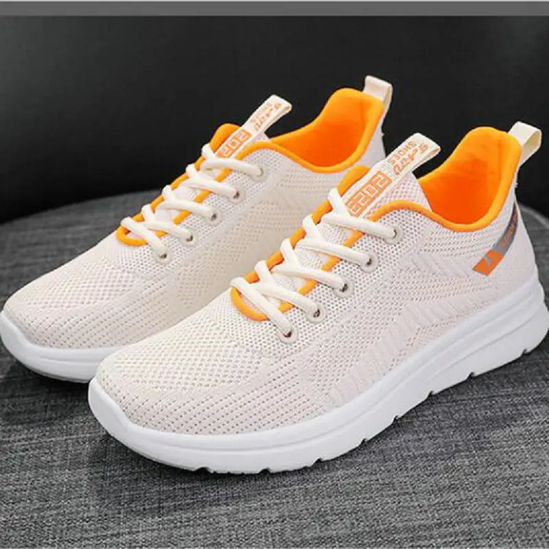 2023 Spring New Sports Shoes Women's Lightweight Soft-Soled Wear-Resistant Square Dance Shoes Middle-Aged Ladies Mother Shoes