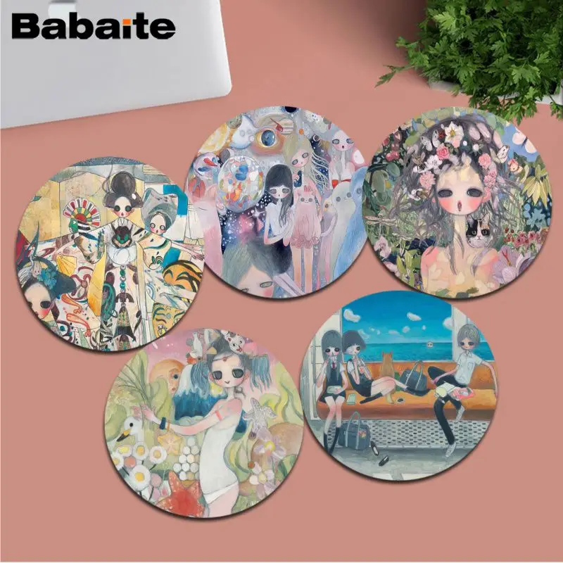 

Babaite My Favorite Aya Takano Soft Rubber Professional Gaming Mouse Pad Computer gaming Mousepad Rug For PC Laptop Notebook