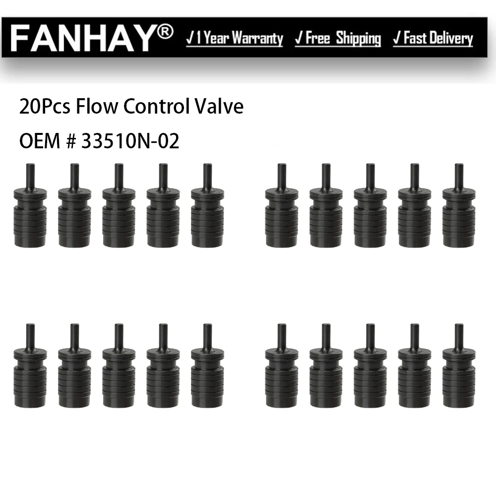 

20 шт. CVT JF011E RE0F10A F1CJA клапан управления расходом насоса клапан управления потоком для Dodge для Jeep для Nissan 33510N-02 33510N02