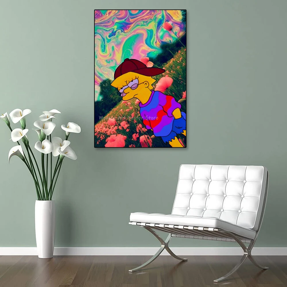 Винтажный постер из м/ф Симпсоны