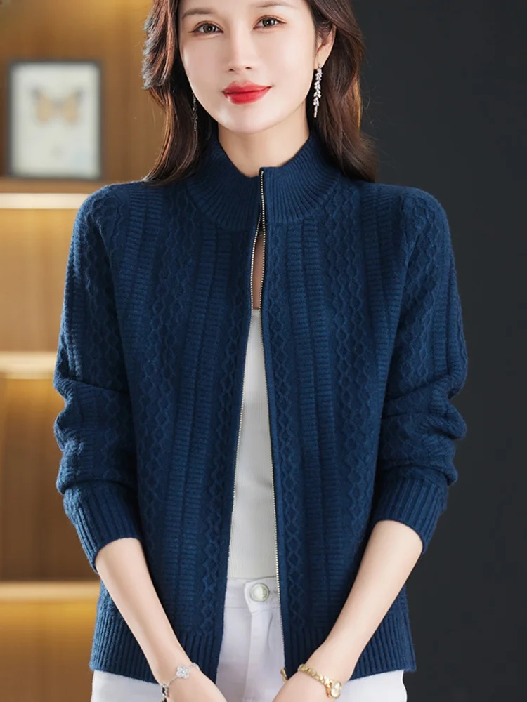 Без катышков весна и осень новое флисовое вязаное женское короткое пальто