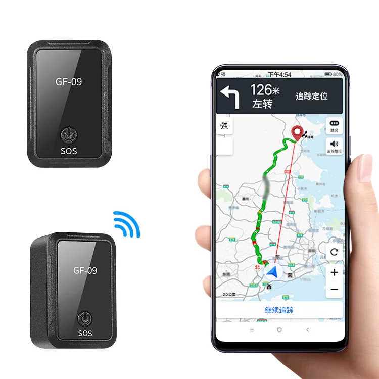 

GF-09 Mini GPS Tracker Car APP Remote Control Anti-Theft Device GSM GPRS Locator Magnetic Voice gps para auto