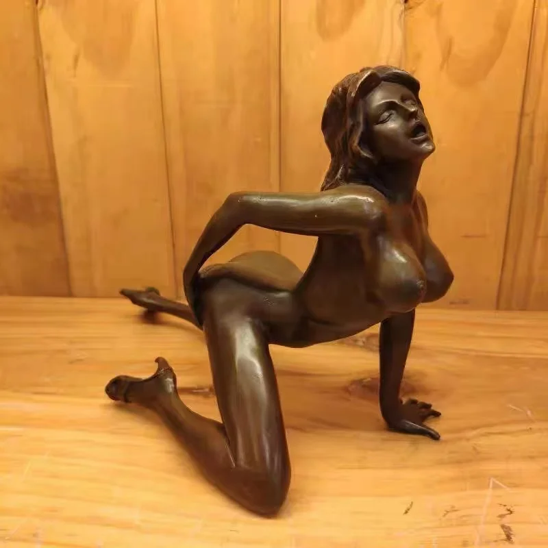 

Современная горячая фигурка сексуальной девушки бронзовая Обнаженная Фигурка Скульптура женщины винтажная Обнаженная женщина, искусство,...