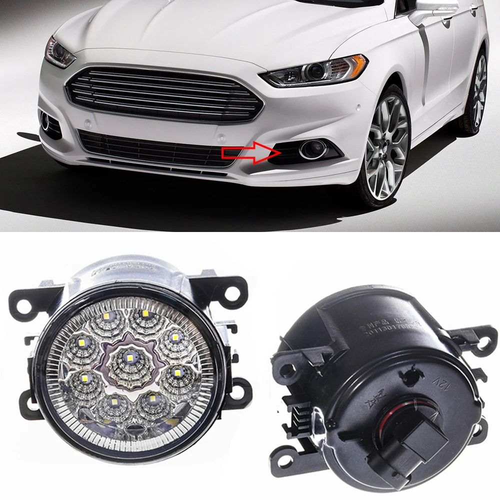 

2PCS Car Fog Lights High Quality Fog Light LED Fog Lamp 33900-STK-A11 26154-EA500 For Ford EcoSport 2013 2014 2015 2016