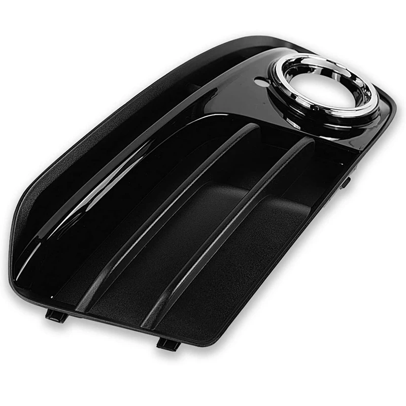 Глянцевый черный передний бампер нижний противотуманный гриль решетки вставка с