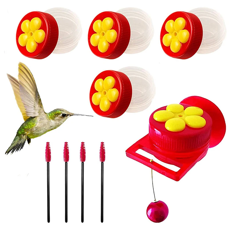 

Ручные кормушки для птиц, мини-Фидер на присоске, для окон, с щеткой для уборки окуня, для сада