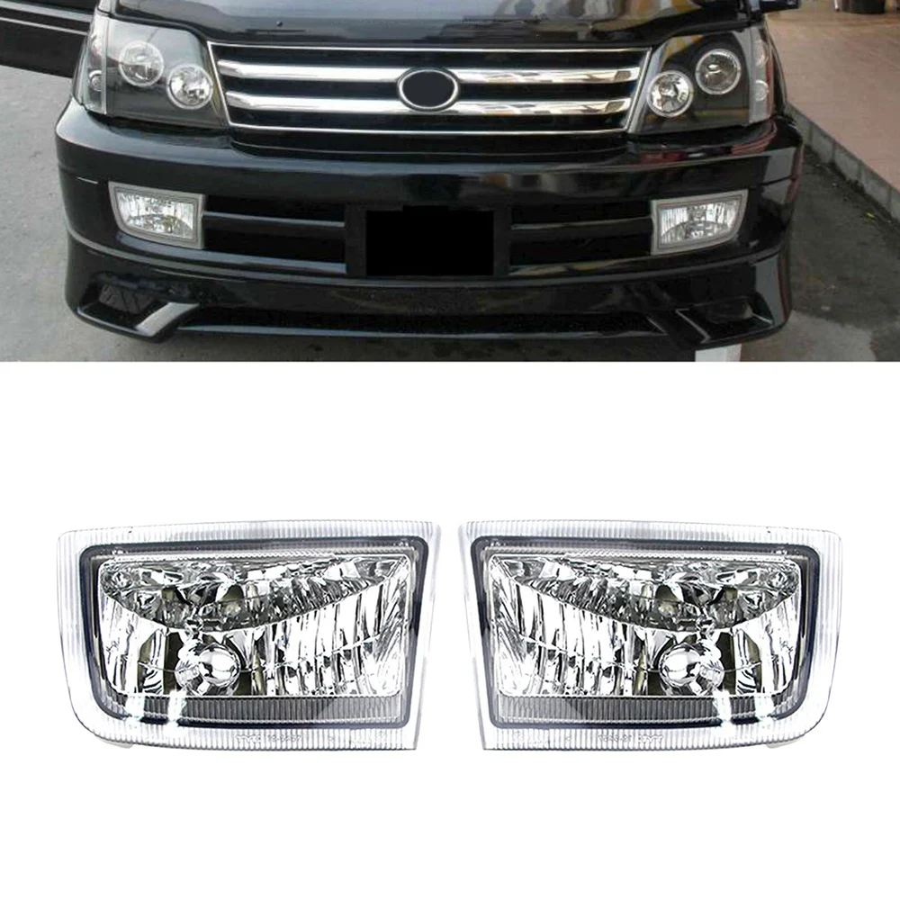 Передний левый бампер автомобиля противотуманные фары в сборе без лампы для Toyota