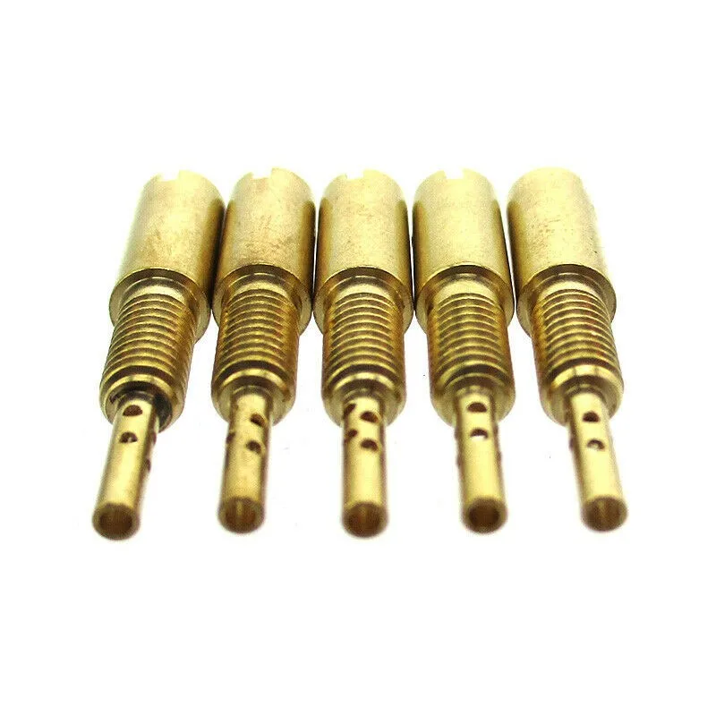 

5pcs Pilot Jet For Carburetor Pilot Slow Jets #30-32.5-35-37.5-40 For Mikuni Carb HS HSR VM28/486
