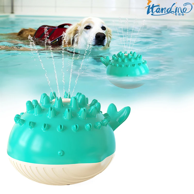 

Smart Water Spray Dog Toys Molar Grinding Teeth Cleaning Teeth Chew Toys For Large Training Interaction Pet Dog Supplies
