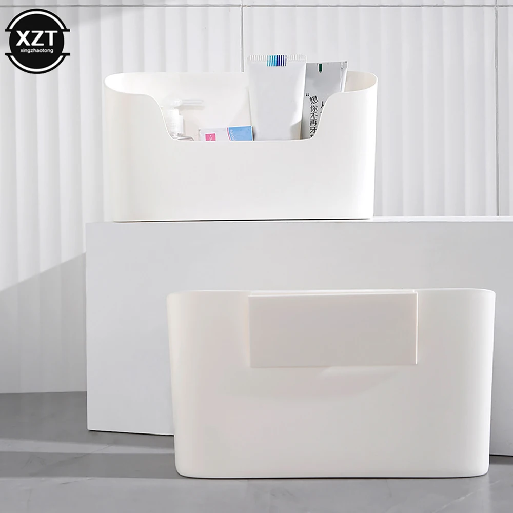 

Настенный подвесной ящик для хранения, органайзер для косметики в ванную комнату, дверь кухонного шкафа, приправ, домашний держатель для всякой всячины с дистанционным управлением