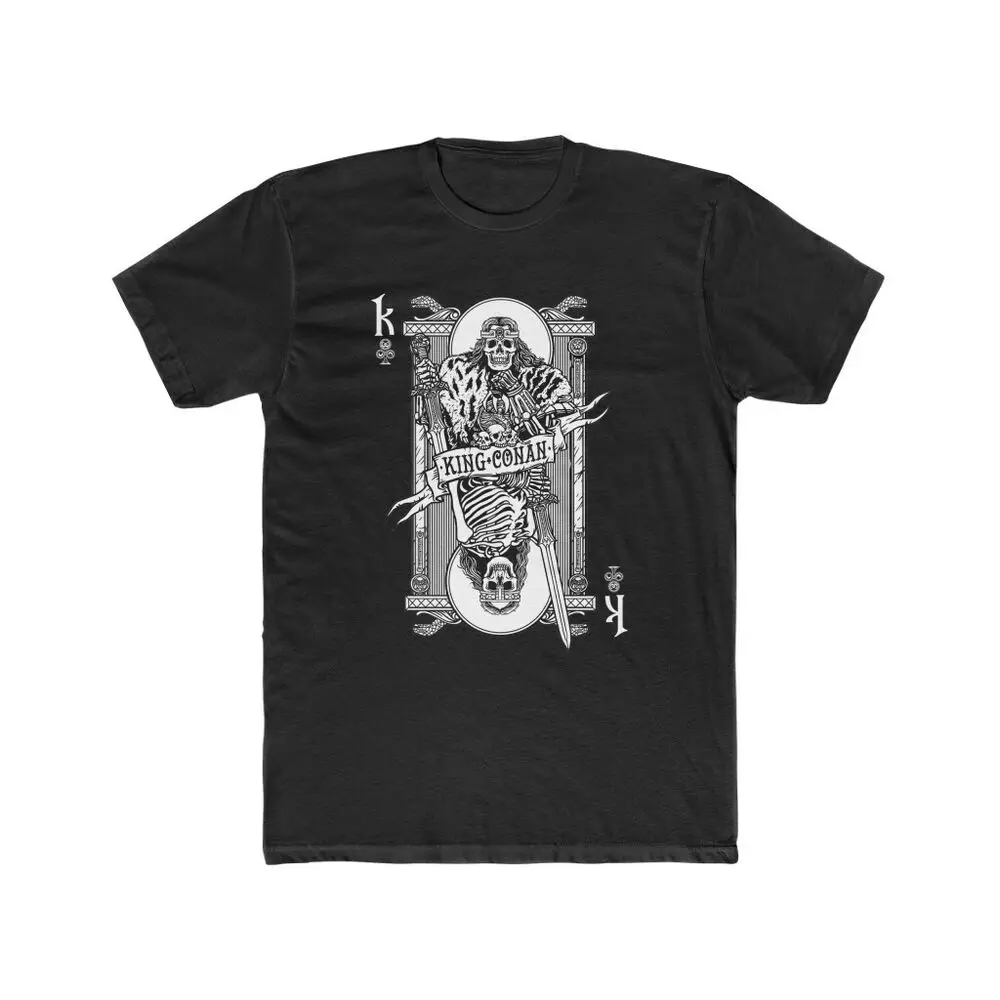 

King Conan Skull Crom Men'S Graphic Cotton Crew Tee
