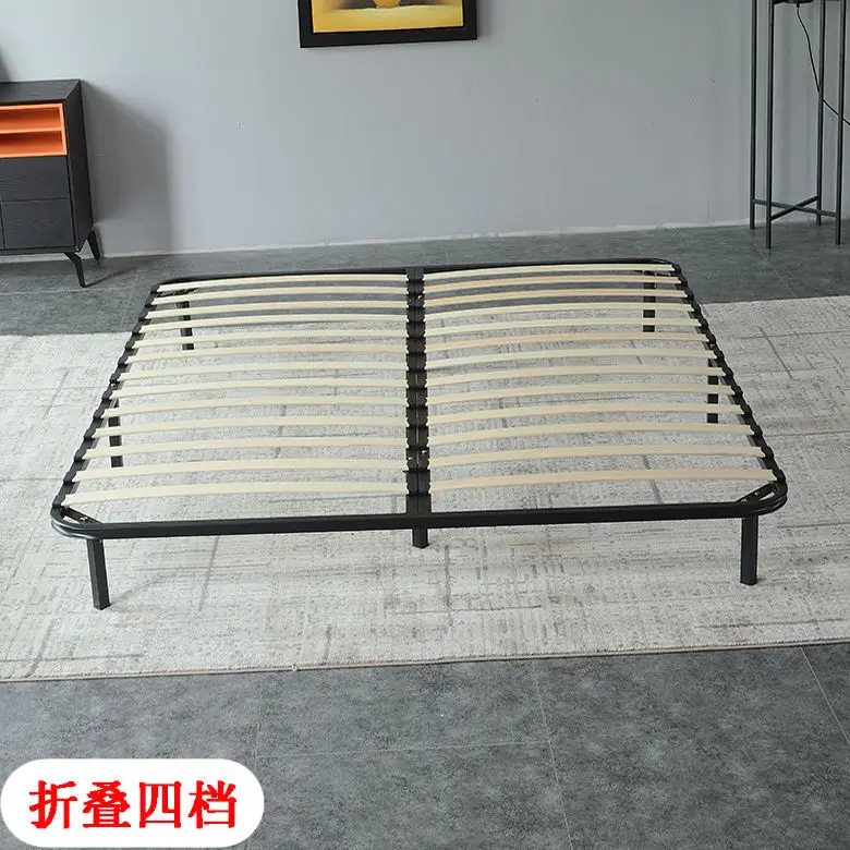 

Folding Thick Bed Rack Puzzle Tatami Skeleton Double Bed Frame Ribs Ribbed Bedboard 90YZ0101