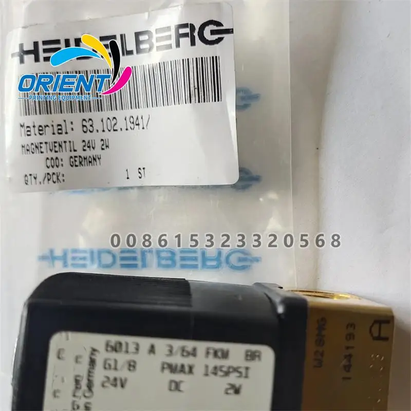 

Центральный предохранительный клапан 63.102.войвой24 в 2 Вт для Heidelberg SM102 CD102