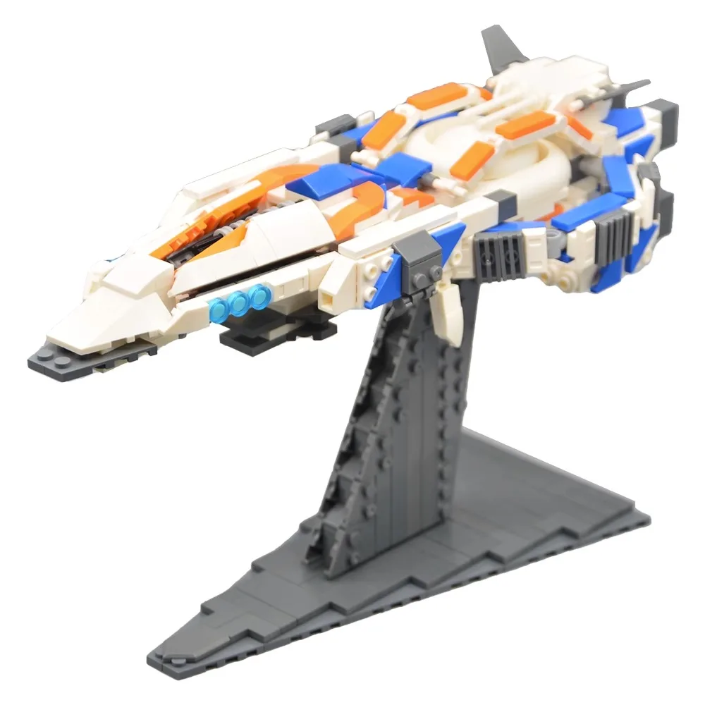 Серия космических фильмов MOC корабль Вселенной строительный блок модель сделай