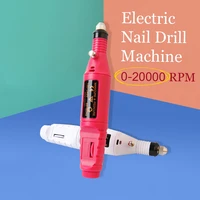 electric nail drill bits set mill cutter nail art sanding file gel polish remover nail tools
