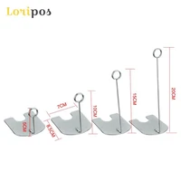 table number holder menu place card stands tabletop stainless steel ring clip card markers photo holder for restaurants wedding
