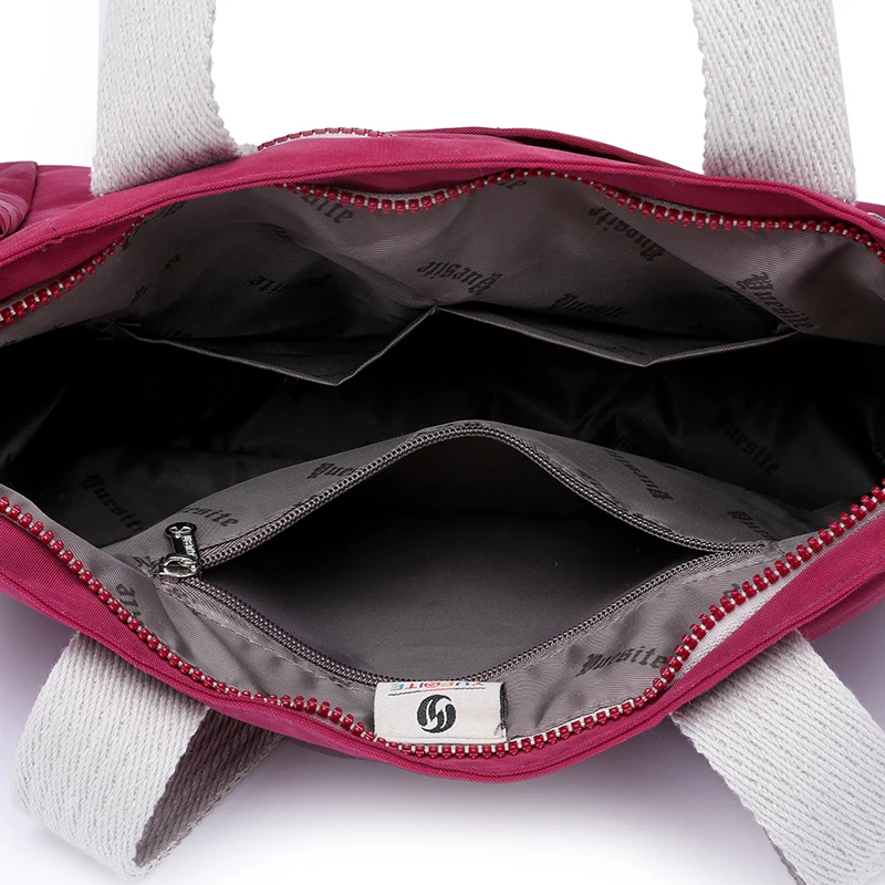 2023 Women's Tote Bag Women Shoulder Bag Messenger Bag Nylon Handbag Large Capacity Tote Shopping Bag Middle-aged Mommy Bag