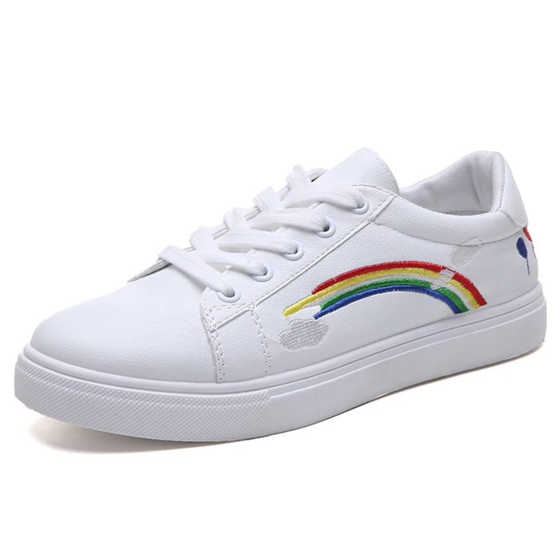 

Women Sneakers 2022 Fashion Shoes Casual Sneakers Women's White Comfortable Sport Running Vulcanize Shoes Tenis Platforms Flats