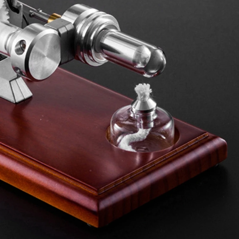 Ретро стиль горячего воздуха двигатель Стирлинга модель маховика дизайн