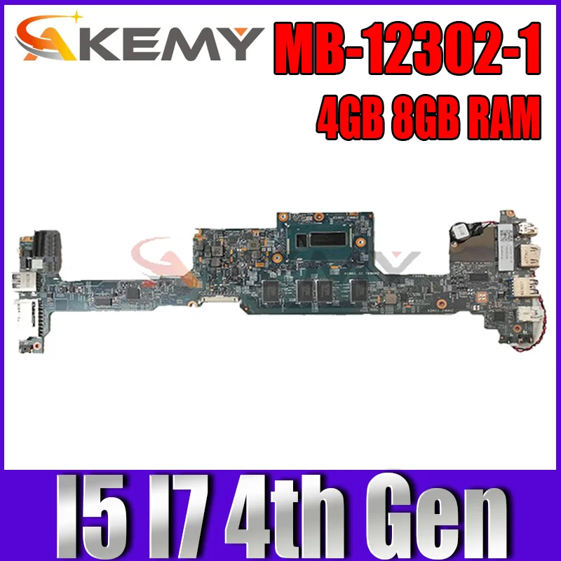 

S7-392 NBMBK11007 материнская плата для ноутбука acer aspire MB-12302-1 материнская плата с процессором I5 I7 4-го поколения 4 ГБ 8 ГБ ОЗУ