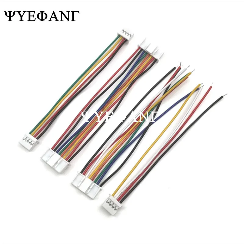 5 шт./лот PA2.0 мм одинарный двойной конец с пряжкой соединительный провод 10/15/20 см