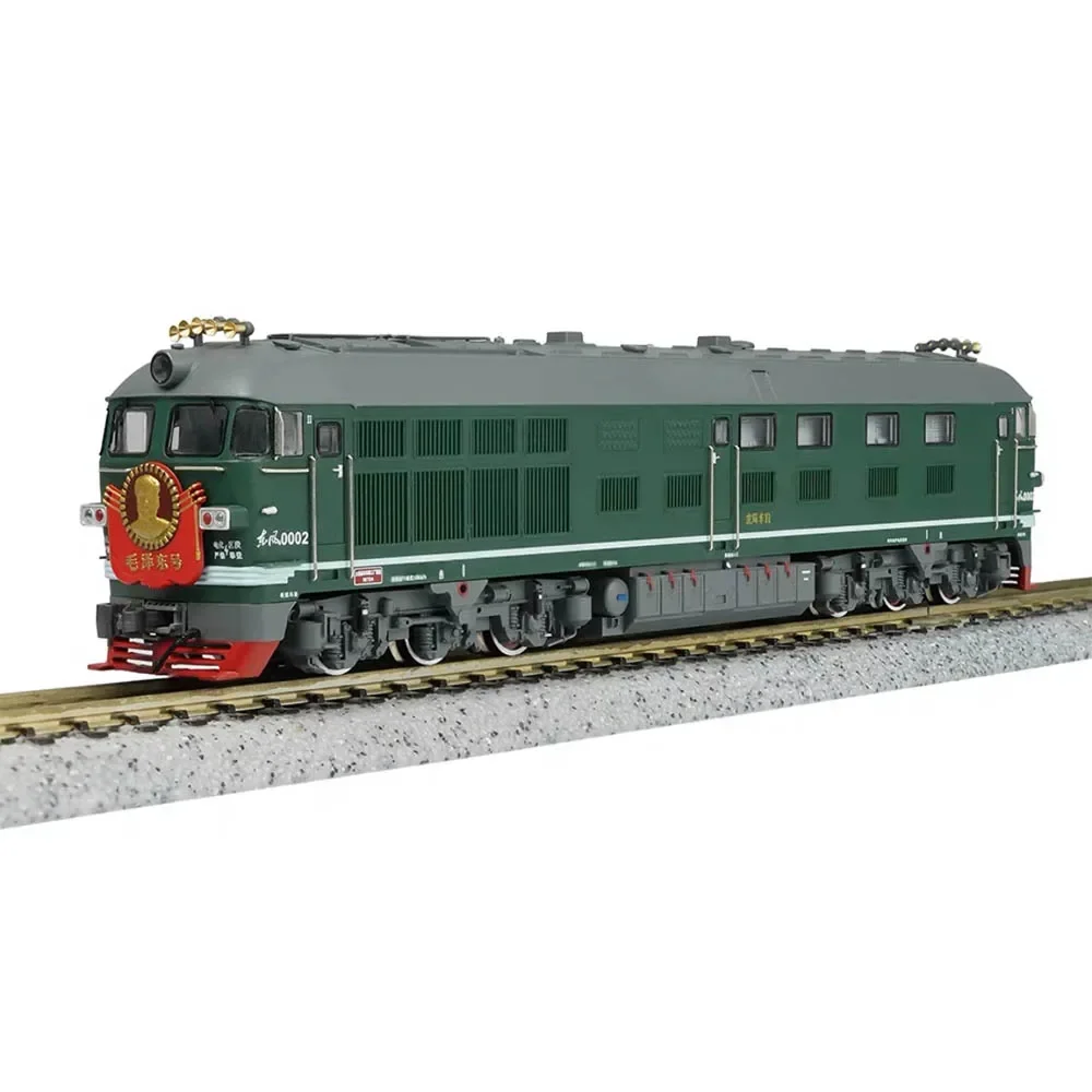 Модель поезда DF4B Dongfeng 4 N Scale 1/160 дизельный локомотив железнодорожный автомобиль