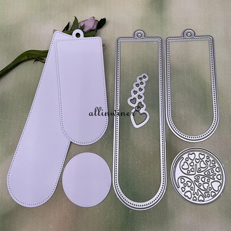 

Tag bookmarks Metal Cutting Dies Stencils For DIY Scrapbooking Decorative Embossing Handcraft Die Cutting Template