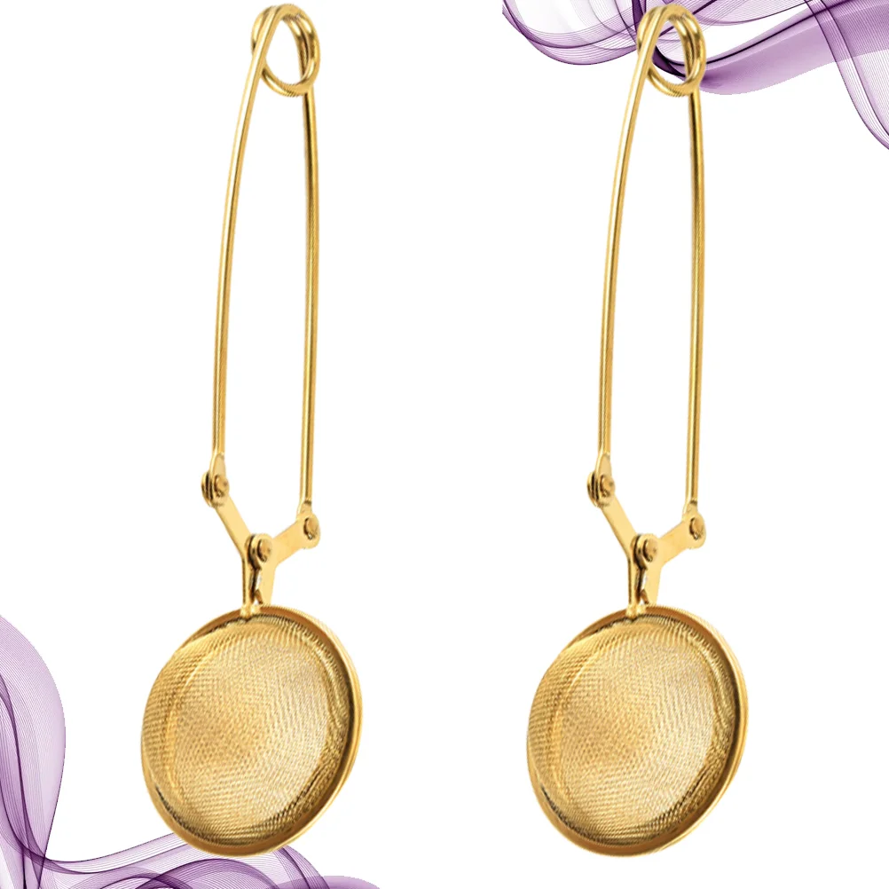 

Tea Strainer Loose Sugar Filter Infuser Leaf Flour Dusting Wand Strainers Steel Filters Infusers Stainless Tong Sifter Powdered