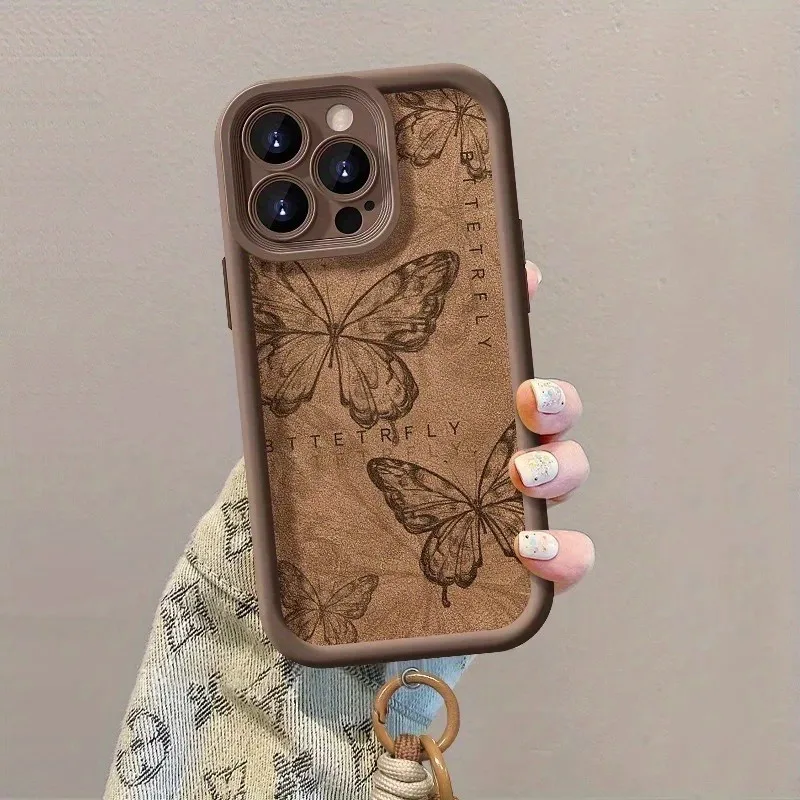 Фото Чехол для телефона с ремешком в стиле ретро-бабочкой для Honor Magic 7 6 5 4 Lite X9C X9B X9A X9 X8 X8A X7A X6B X5 X5B 400 300 200 Cover №3