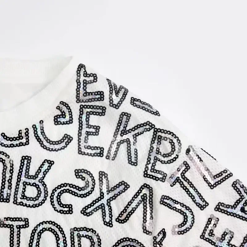 Фото Футболка женская сетчатая с коротким рукавом и круглым вырезом, в стиле хип-хоп №5