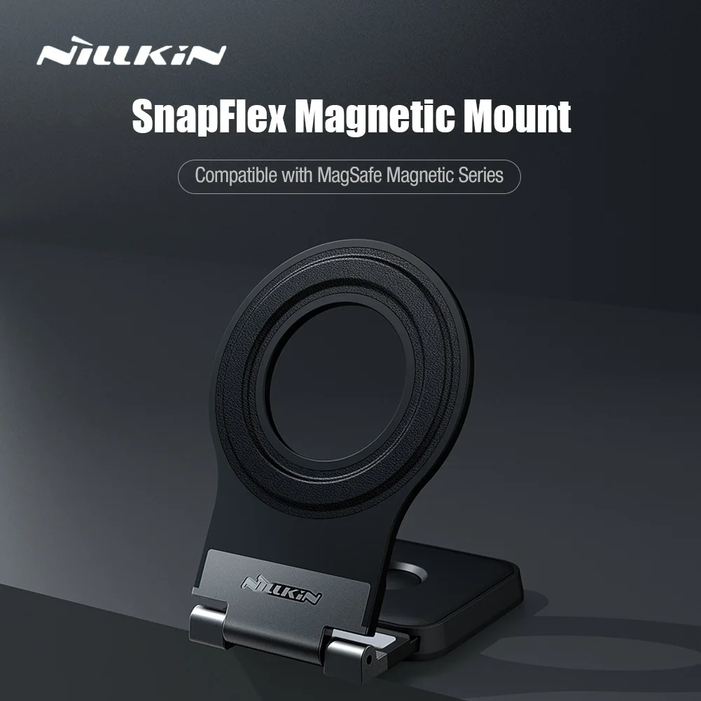 

NILLKIN SnapFlex Magnetic Sticker for iPhone 14 13 12 Pro Max Strong Magnet Car Mount Stand Holder for Samsung S22 S21 S20 Ultra