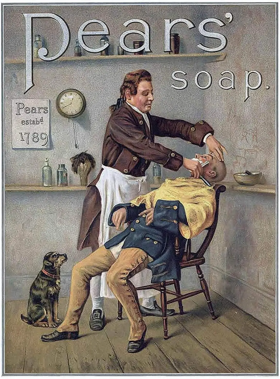 Vntge Metl Tn Sgn 8x12 Pers Sop Brber Ретро Wll Plque Новинка Gft Декор Домашний