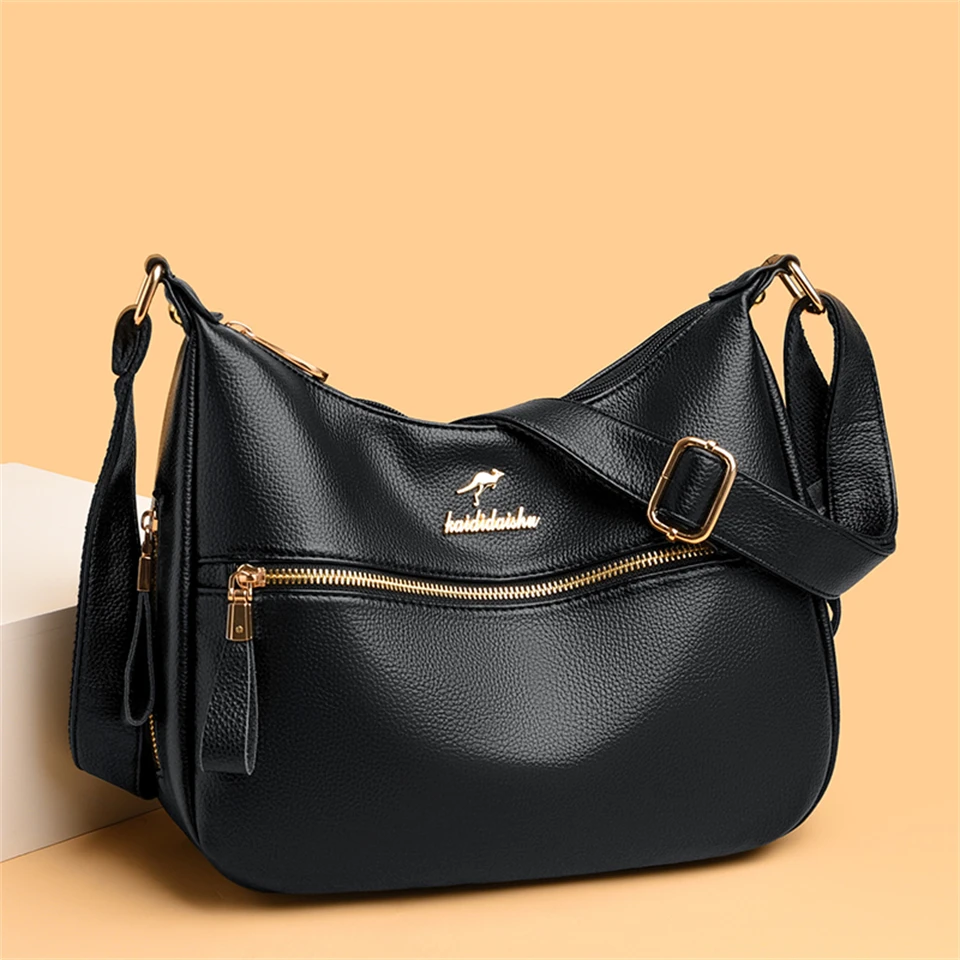 

Повседневные сумки на плечо, женские сумки через плечо из мягкой кожи для женщин, роскошная дизайнерская женская сумка, винтажная женская сумка-мессенджер