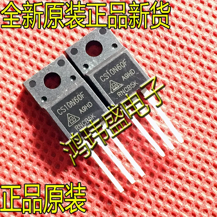 

30pcs original new CS10N60F 10A/600V CS10N60FA9HD power switch tube TO-220F plastic sealing