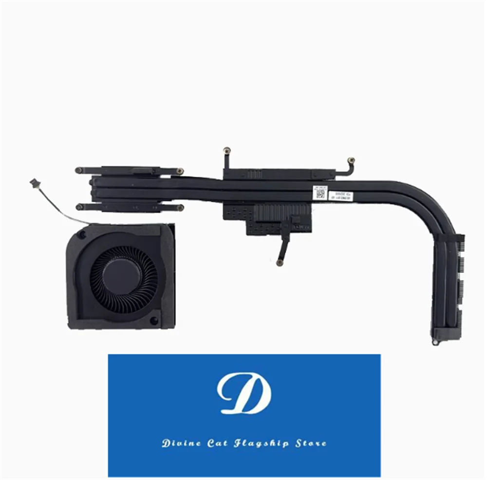 ДЛЯ Dell Latitude 5520 Precision 3560 0W8T3N 0DXJNV Модуль охлаждающего вентилятора