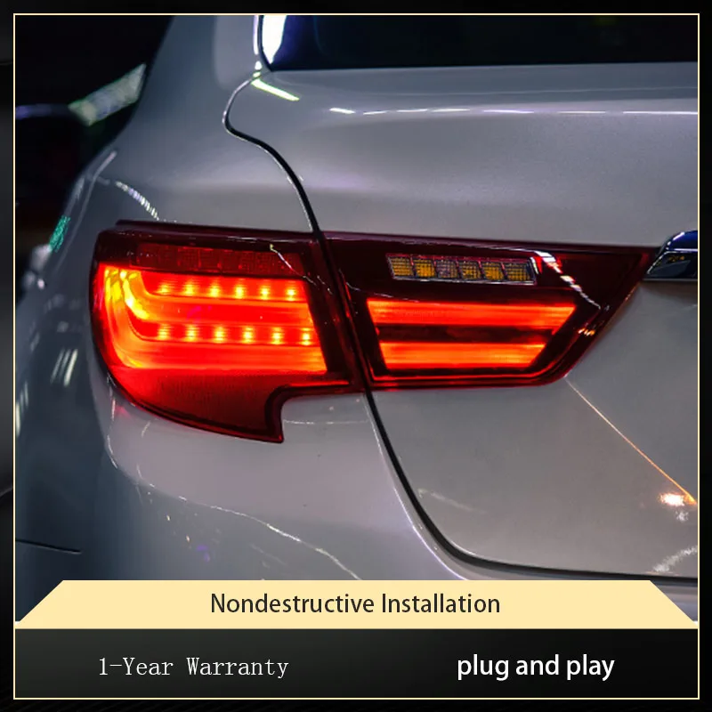 Задние фары для Toyota Mark X Reiz автомобильная лампа 2013-2019 полный светодиодный фонарь