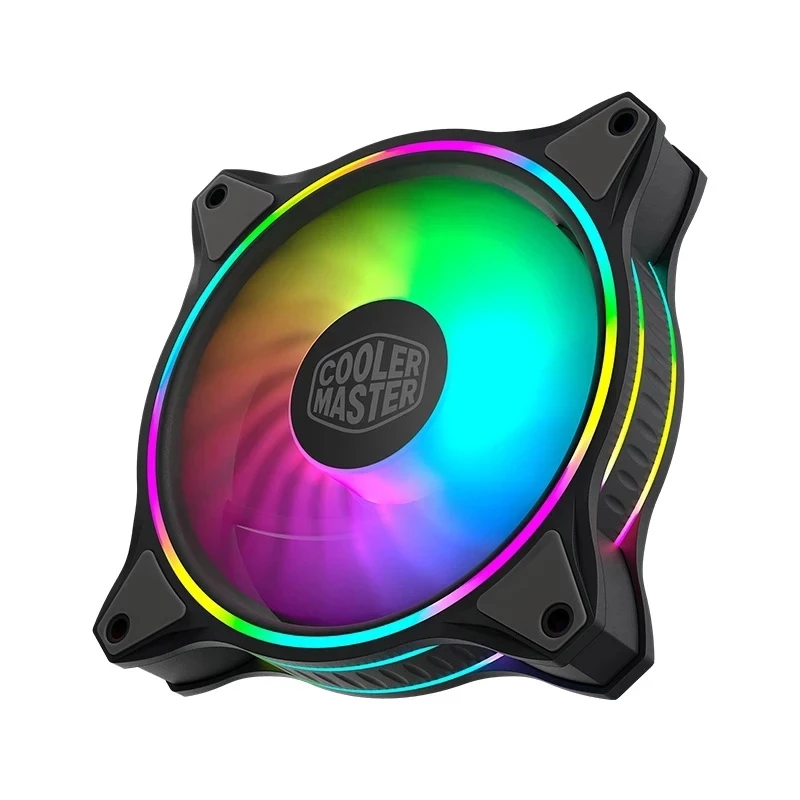 Вентилятор охлаждения Master MF120 HALO черный/белый 12 см 5 В 3 контакта RGB световой эффект