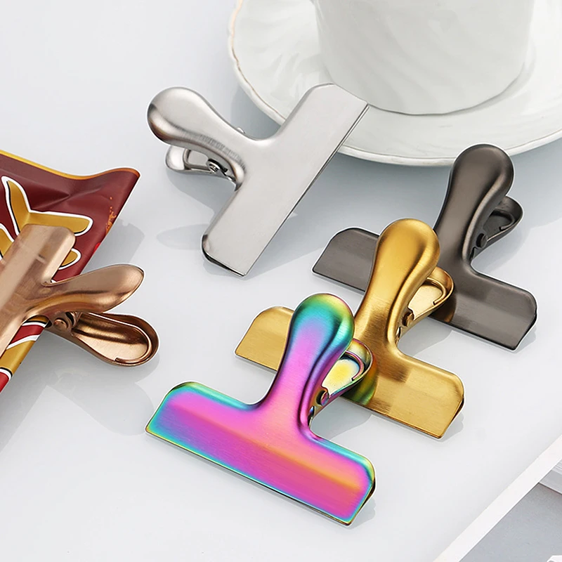 Зажимы для сумок из нержавеющей стали пищевых продуктов сверхмощные