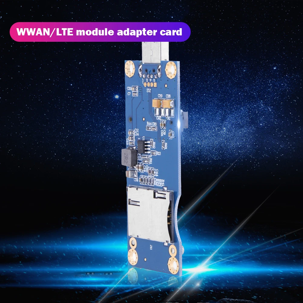 Мини-адаптер PCI-E к USB + слот для SIM-карты pin компьютерной модульной карты WWAN LTE |