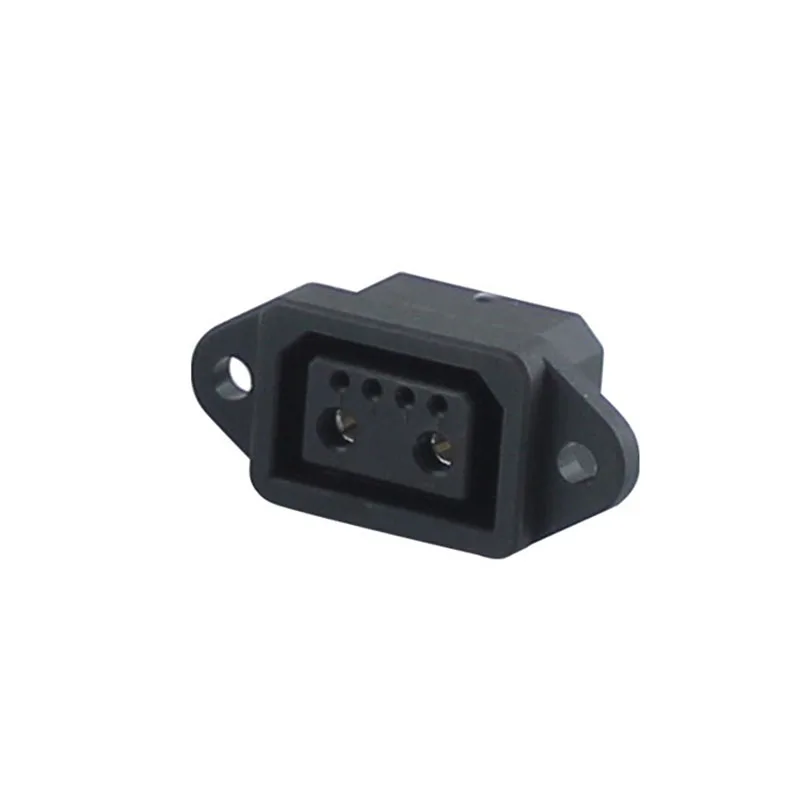 

2 + 4 разъема для литиевой батареи электромобиля, 40 А, мощная розетка для зарядки, 6-контактная розетка для электровелосипеда, шнур питания для разрядки