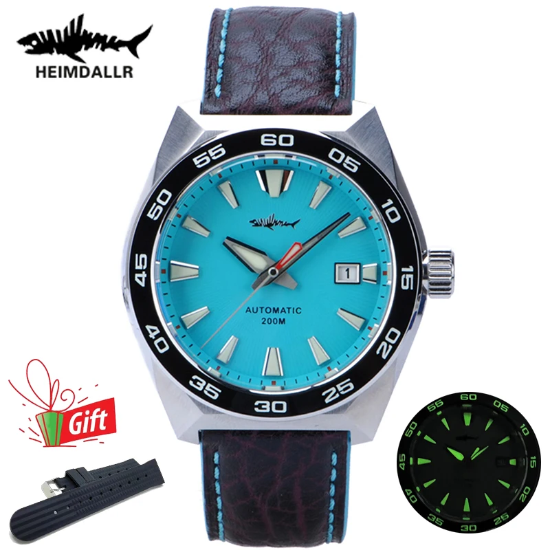 

Heimdallr Monster Watch For Men Sapphire Glass C3 Luminous Dial NH35 Automatic Mechanical Watch 200M Waterproof Dive Wristwatch