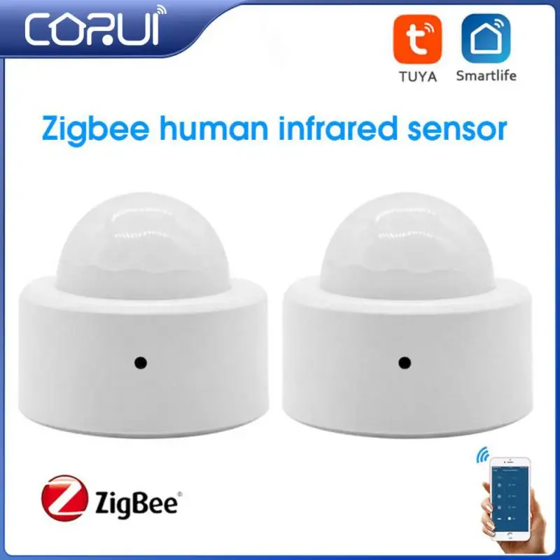 

CORUI Tuya Motion Sensor Zigbee3.0 PIR IR Automation Human Body Infrared Detector Wireless Security Smart Life Home Alexa