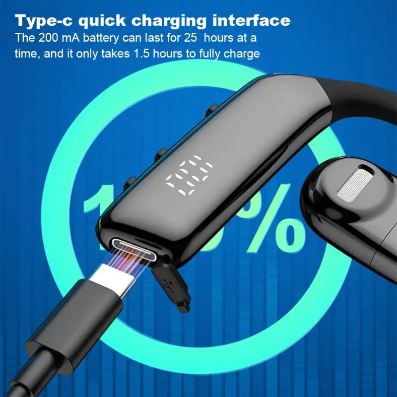 

Touch Control Earbuds With Mic Headphone Power Display Earphones Noise Reduction Earphone For All Smart Phone Sports