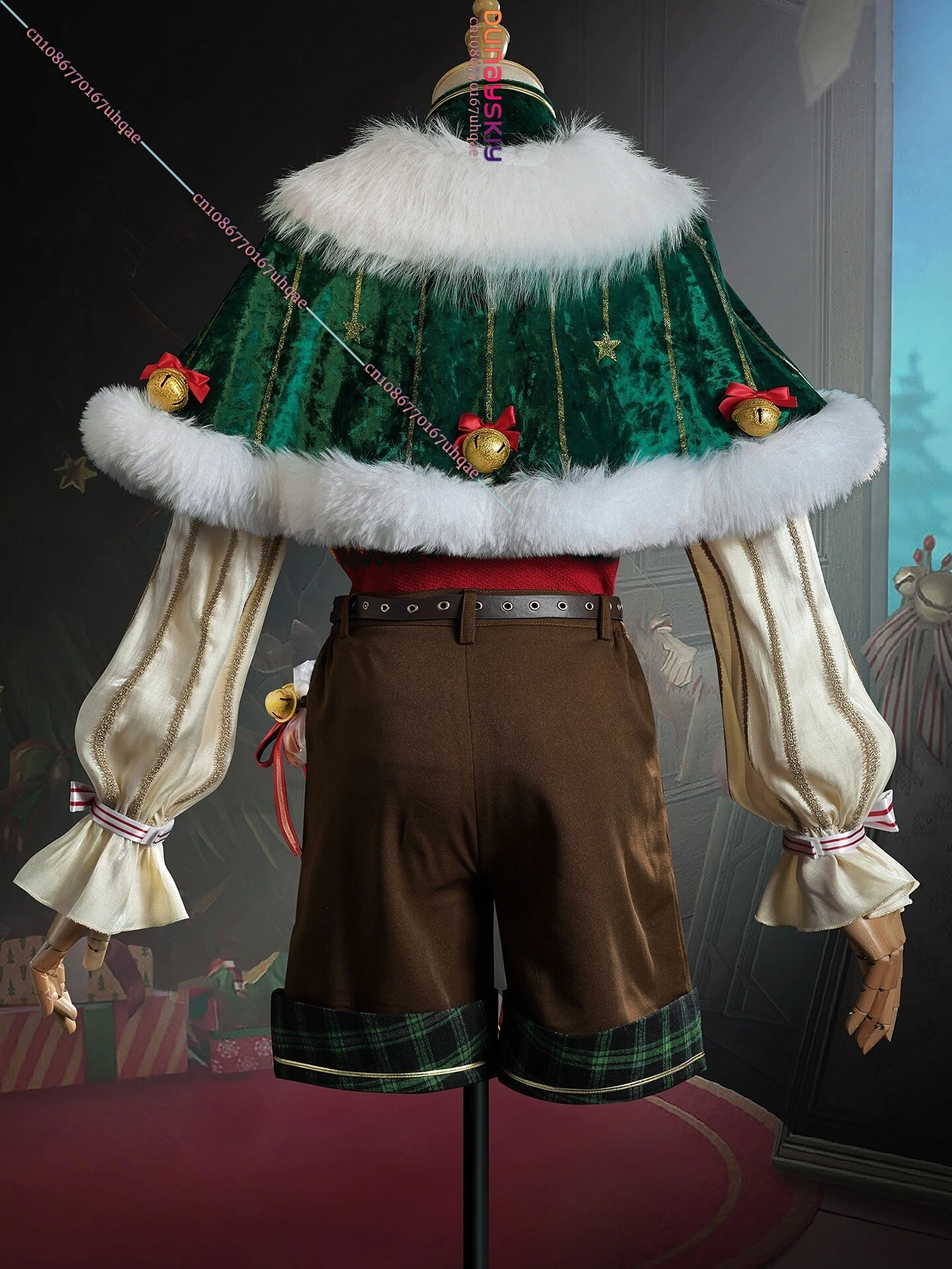 Эдгар Вальден Косплей Костюм Игра Identity V Художник для рождественской вечеринки