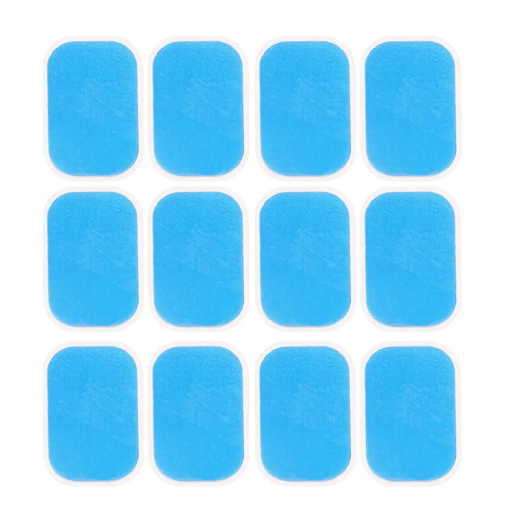 

12pcs Pads for EMS Muscle Stimulator ABS Abdominal Trainer Pad Hip Slimming Massager Body Belly Weight Loss Body Shaping Sticker